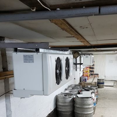 Commercial refrigeration installation in Worcester for food businesses